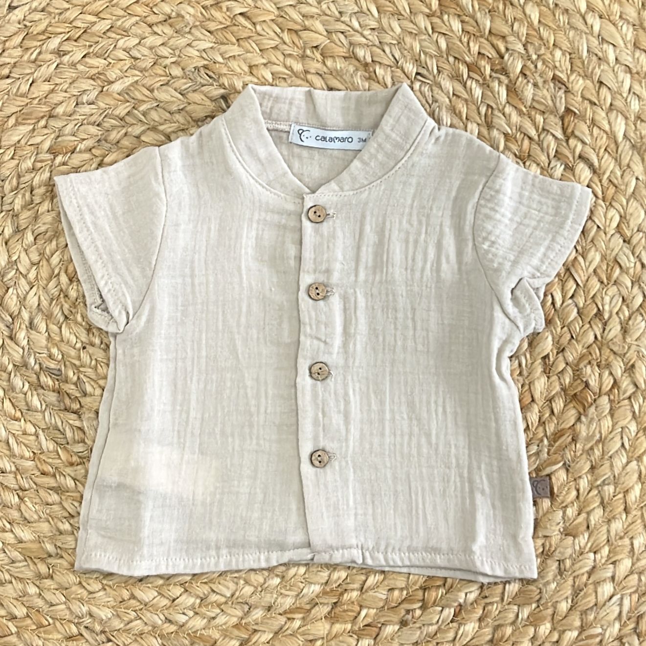 Calamaro Camicina in Cotone Organico