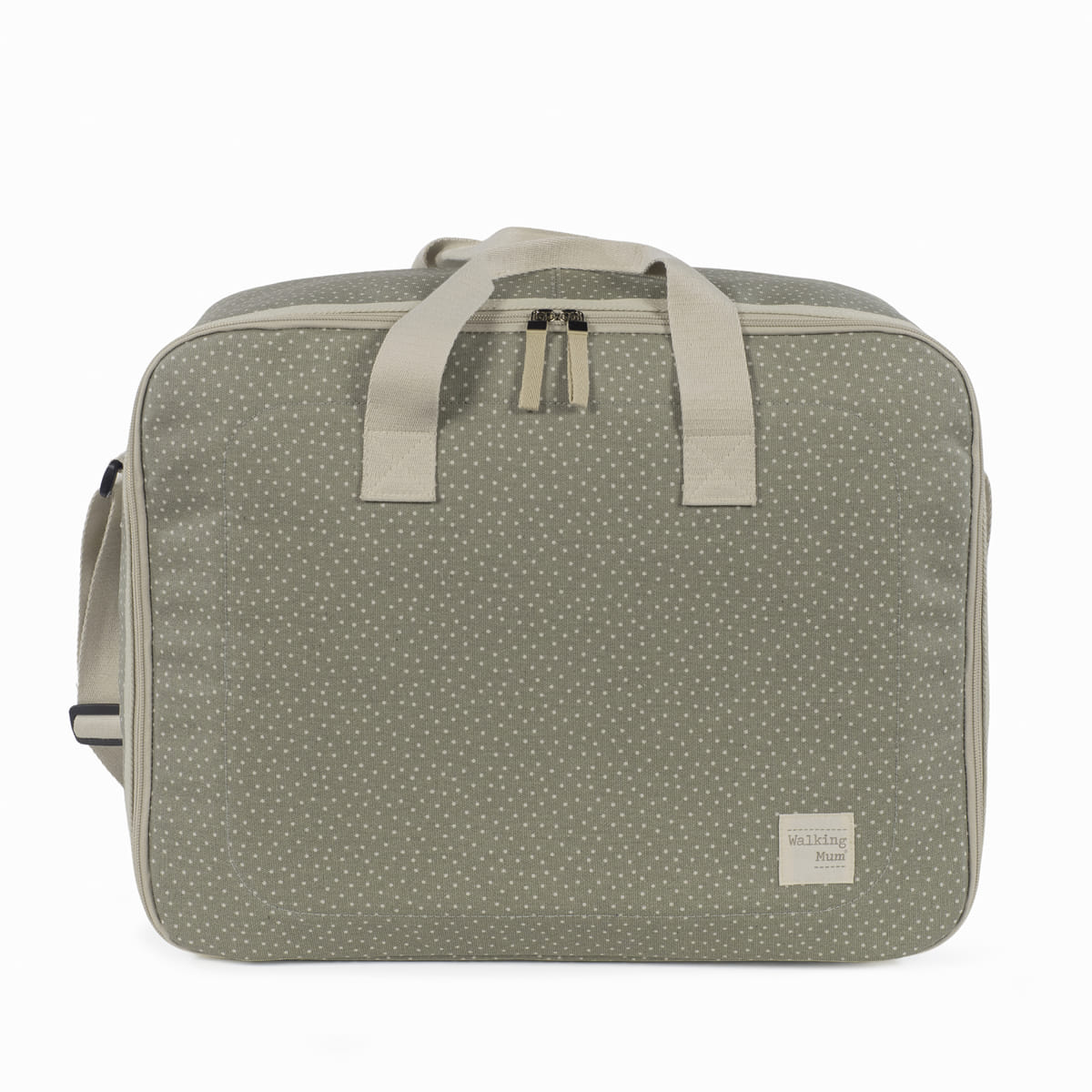 Walking Mum Valigia Pois Poppy  Muschio