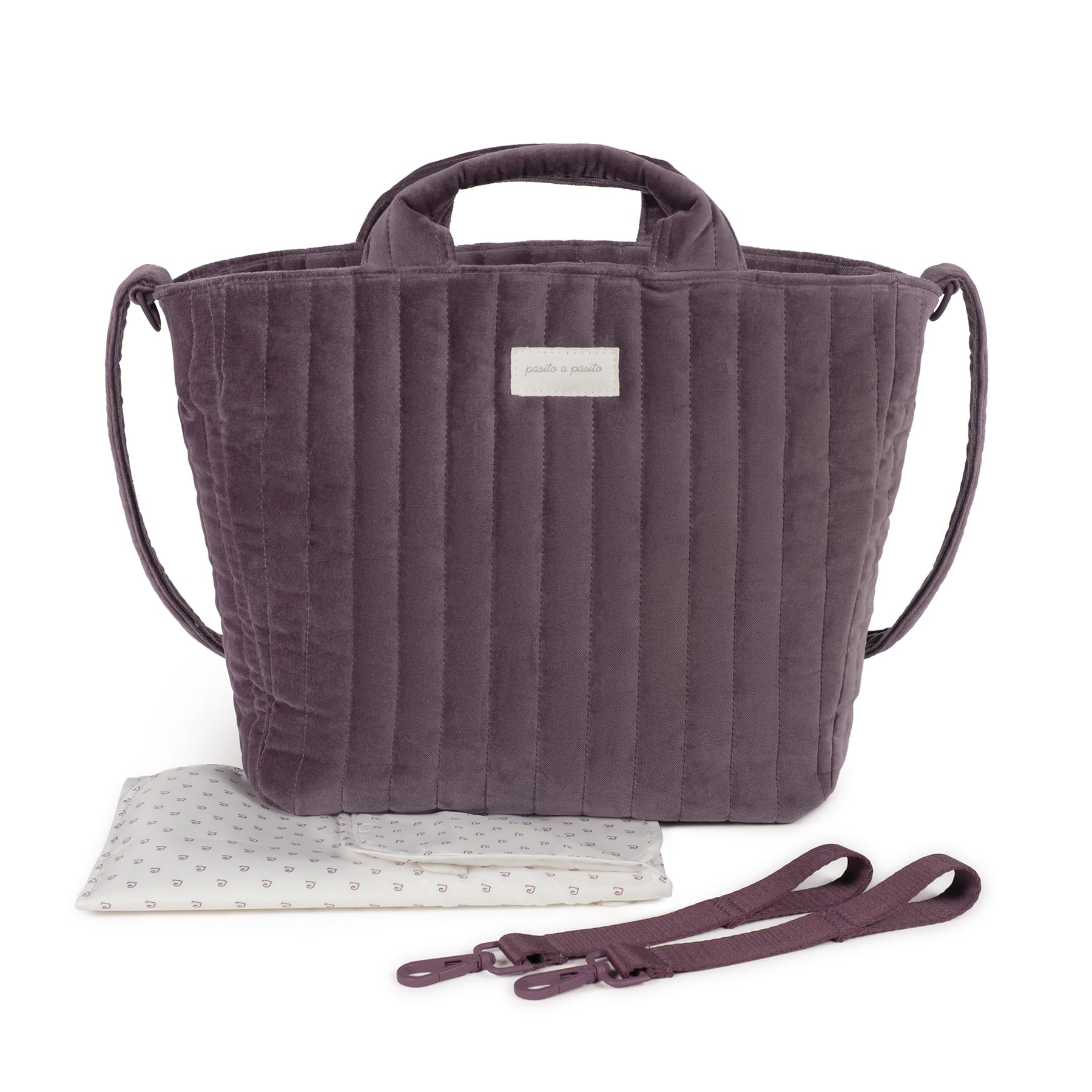 Pasito a Pasito Borsa fasciatoio Cherry Velvet