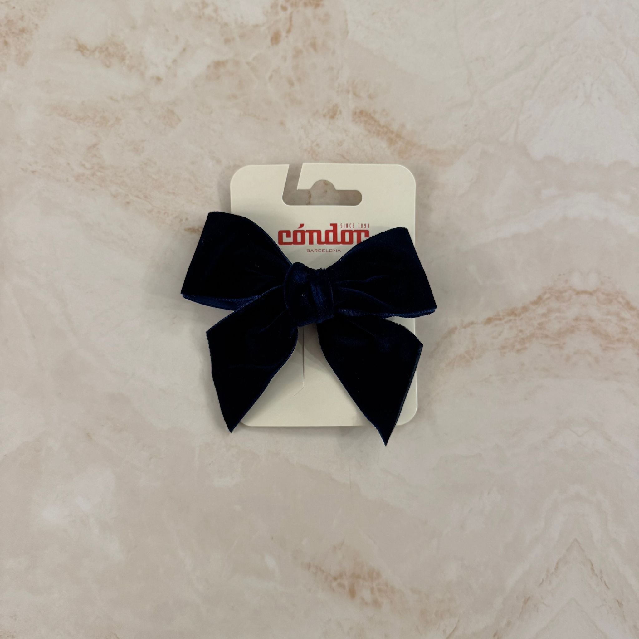 Condor Clip con fiocco in Velluto