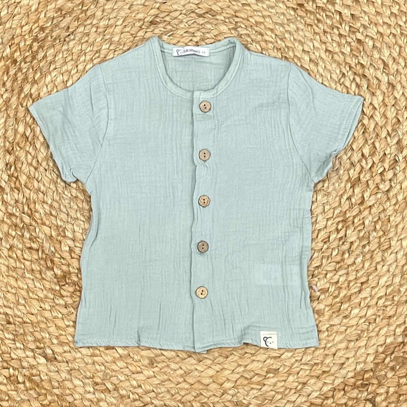 Calamaro Camicina in Cotone Organico