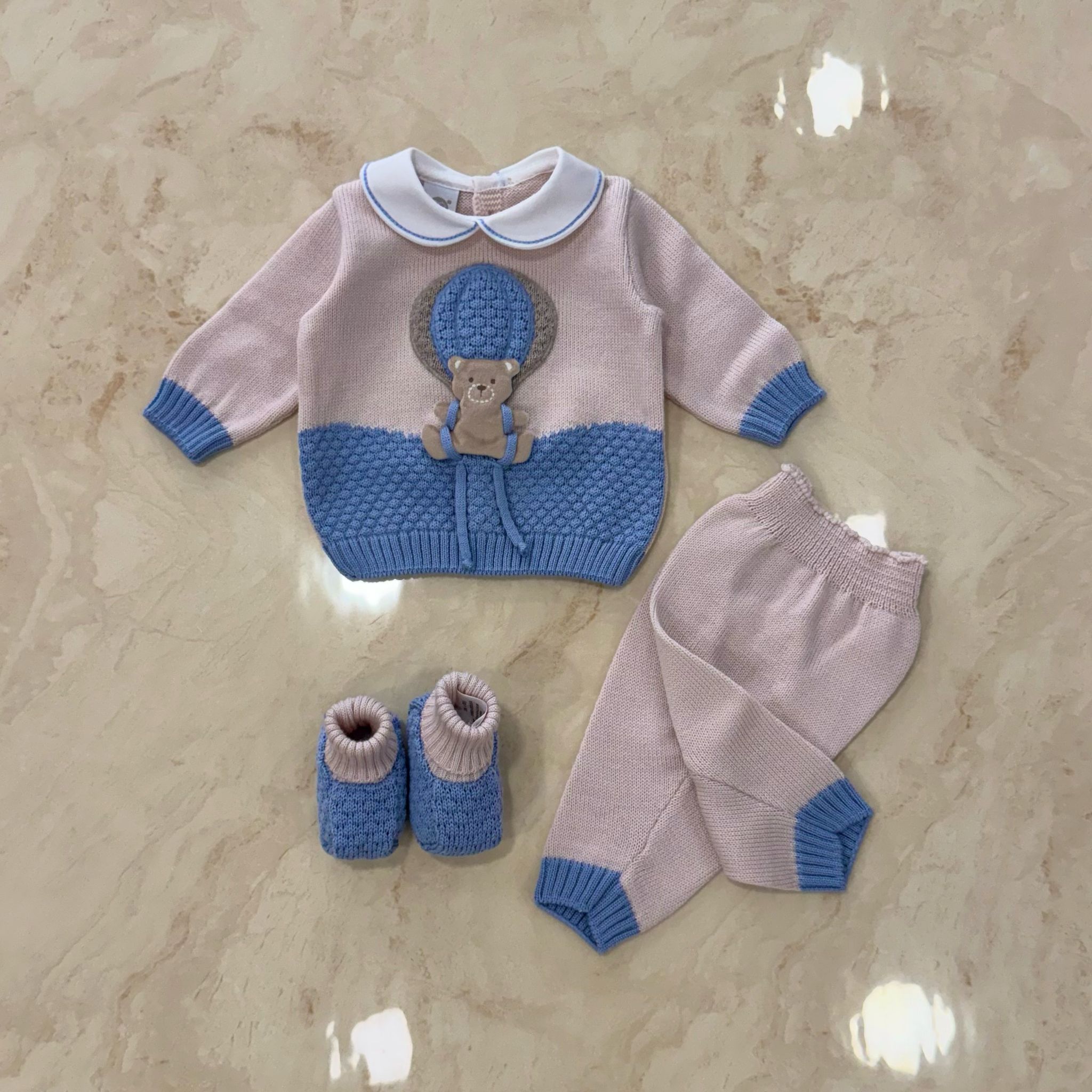 Marlù Set Nascita in Lana