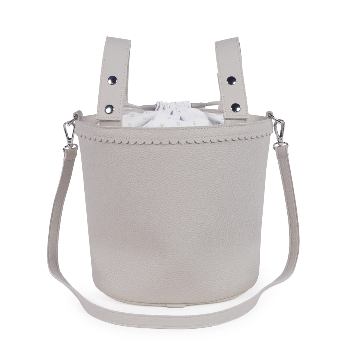 Pasito a Pasito Borsa Bucket Icon Smoke