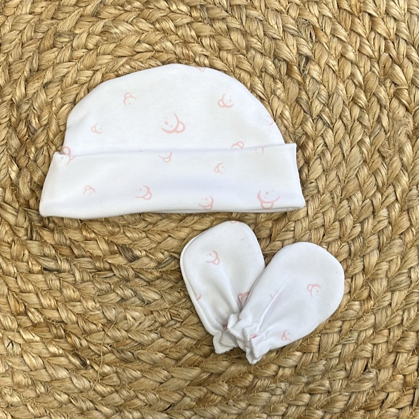 Calamaro Set Cappellino e Muffole Orsetti