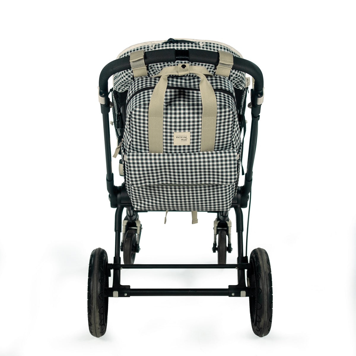 Walking Mum Zaino I love vichy black