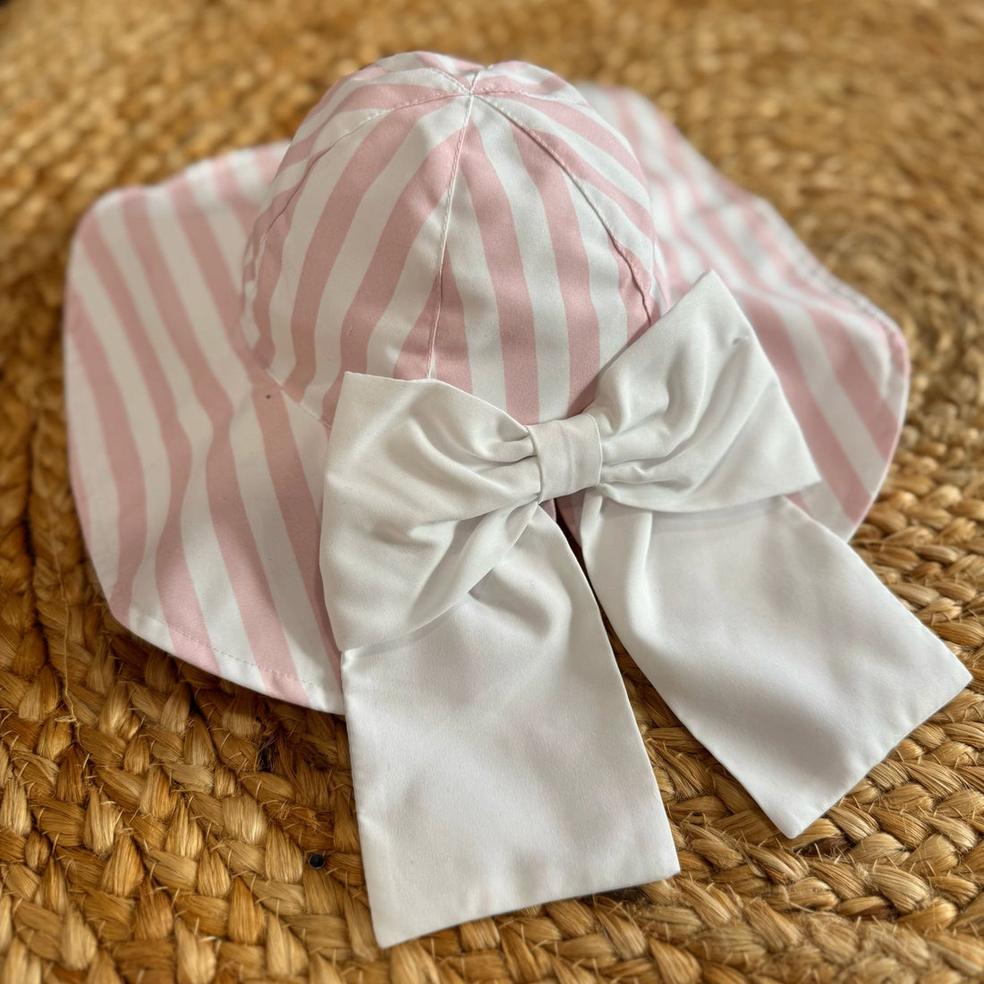 Meia Pata Cappellino mare Pink Stripes