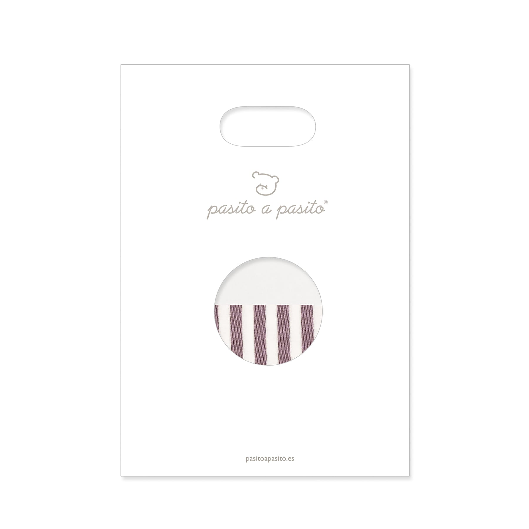 Pasito a Pasito Set Lenzuolino Cherry Stripe