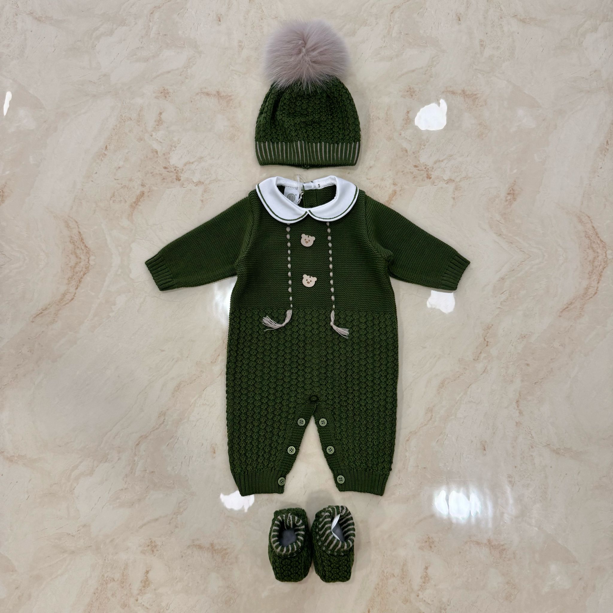 Marlù Set Nascita in Lana