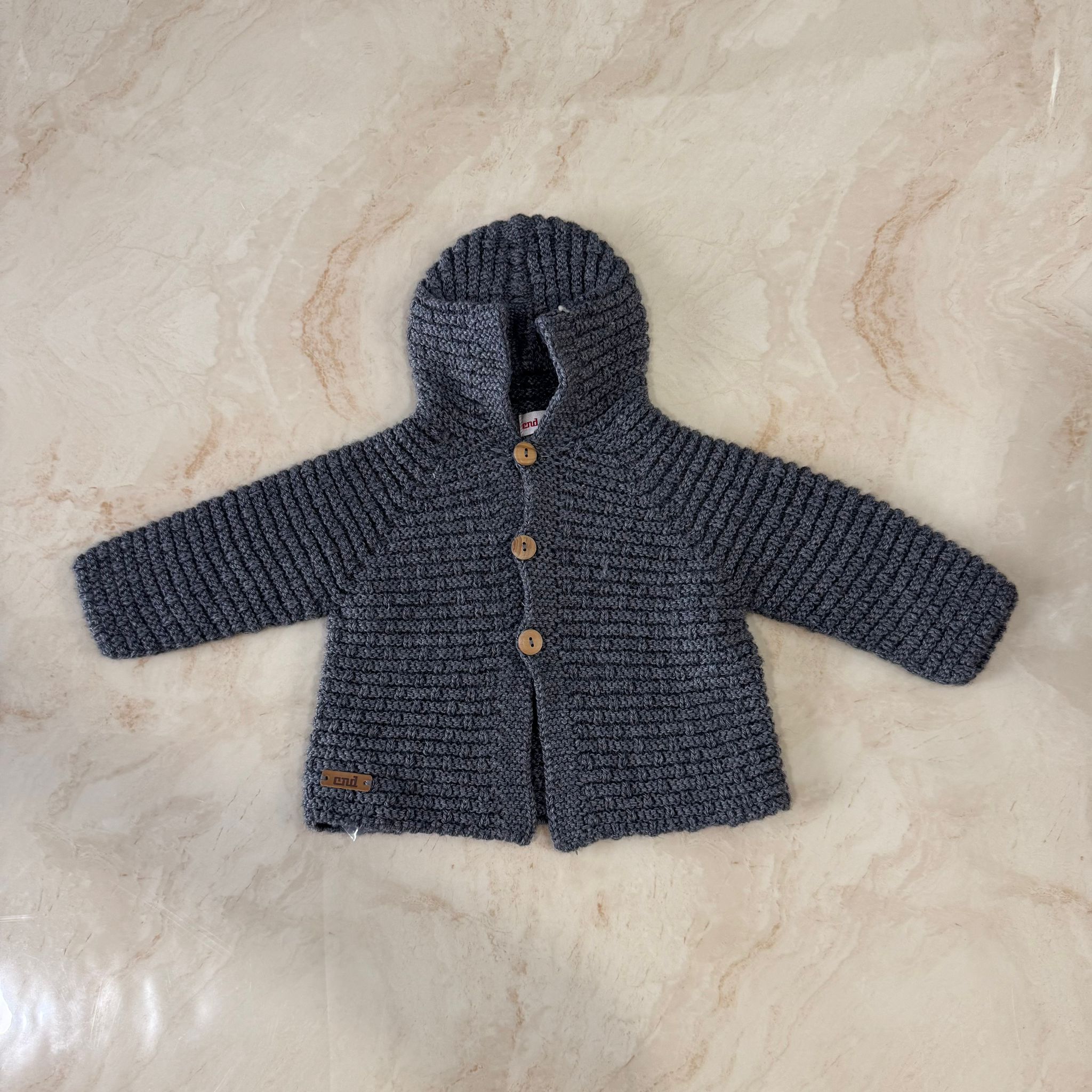 Condor Maxi cardigan in Misto lana