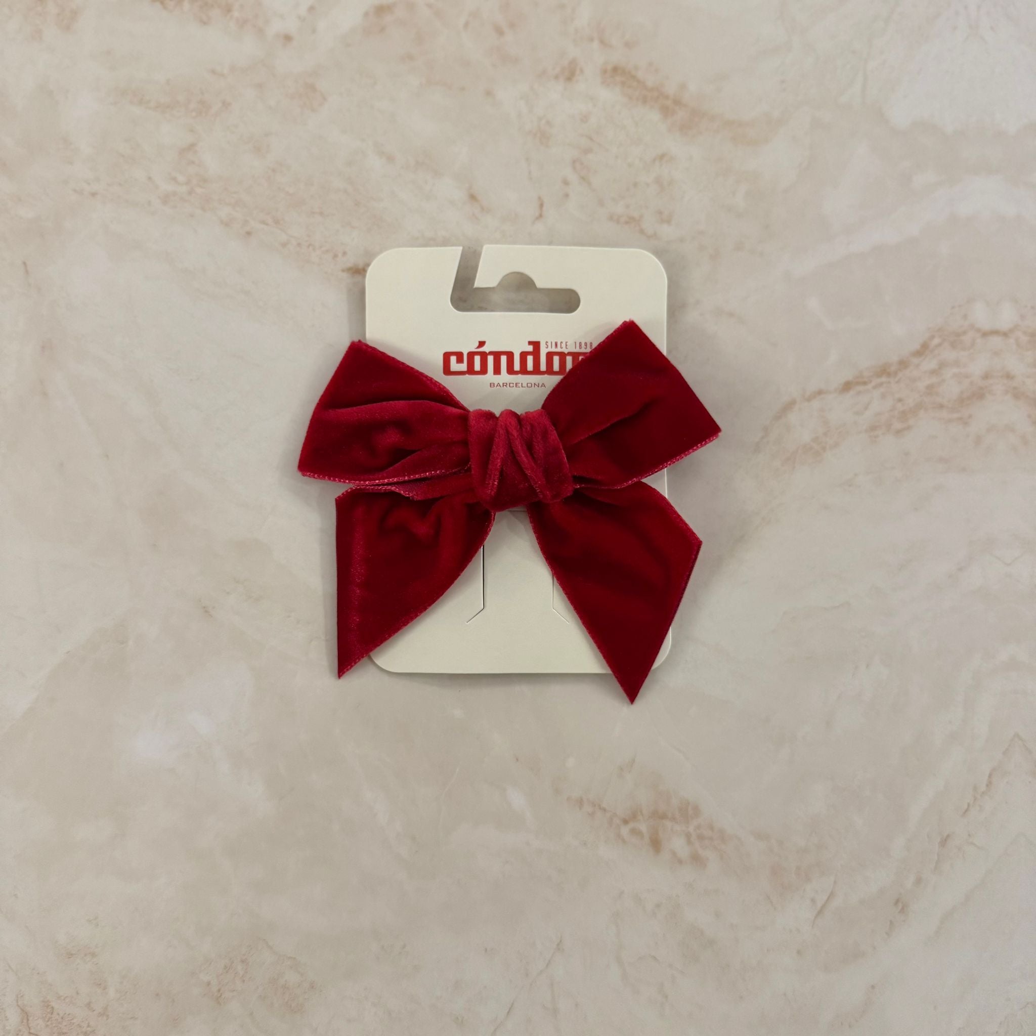 Condor Clip con fiocco in Velluto