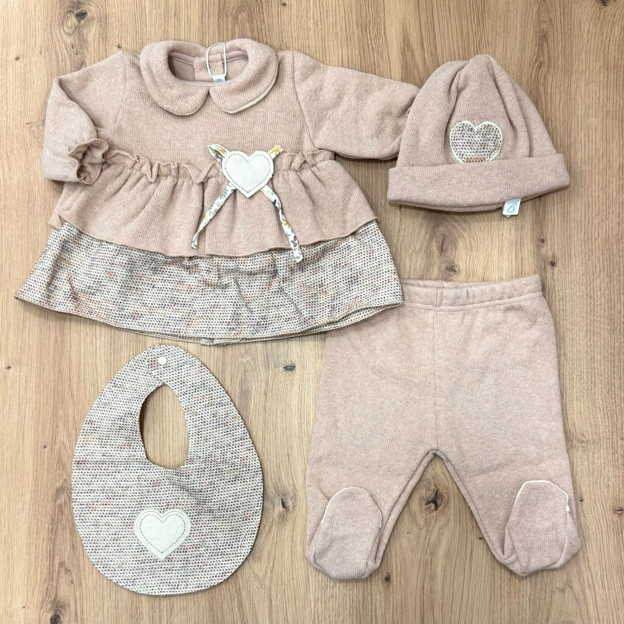 Barcellino set nascita cuori