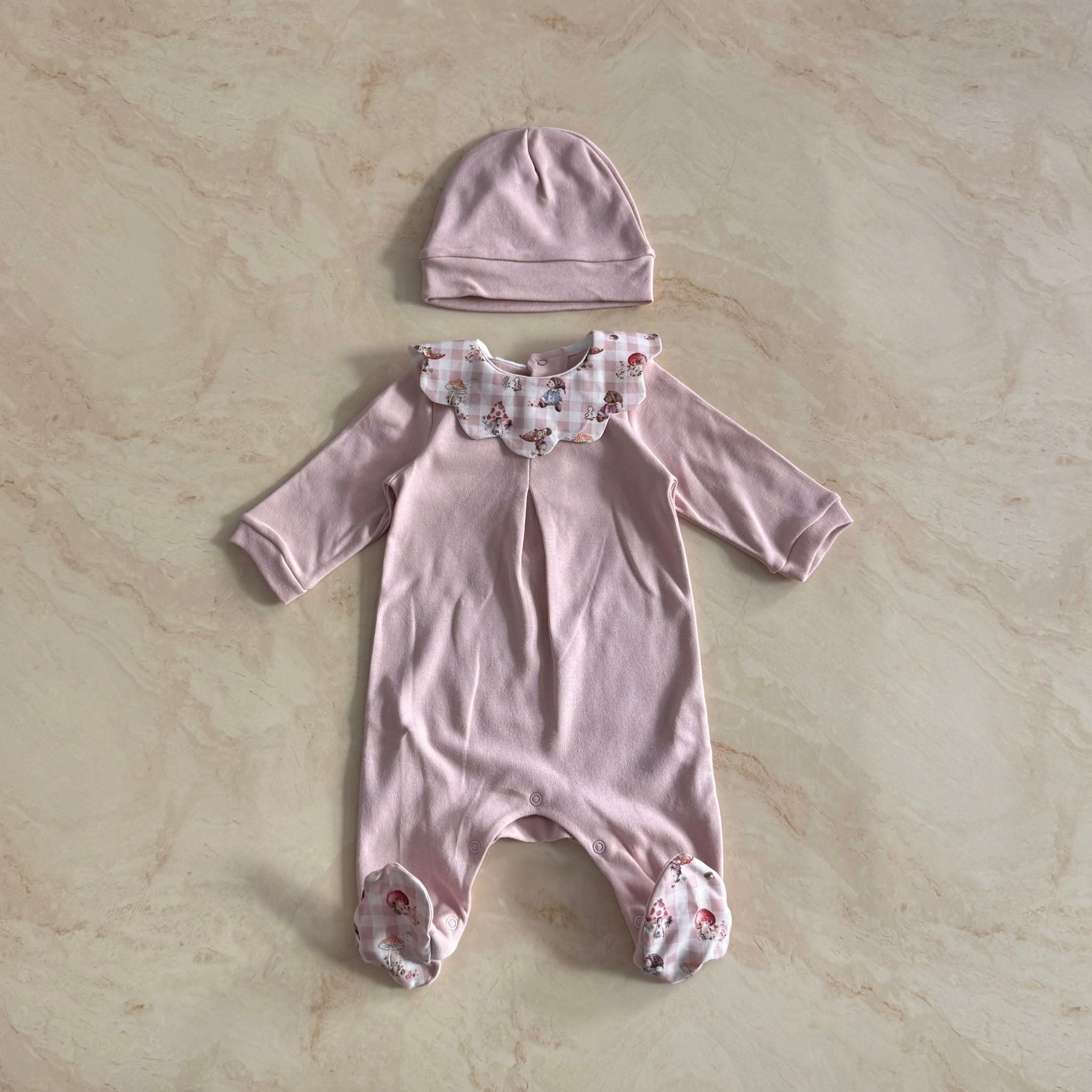BabyVip Tutina e cappellino in Caldo cotone