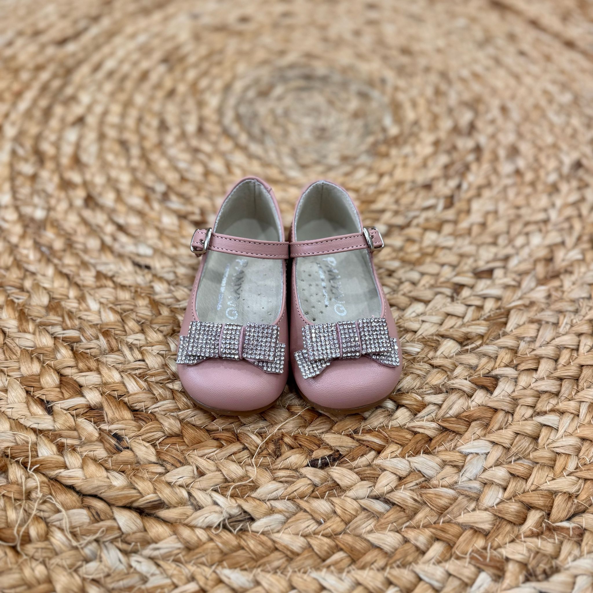 Panyno Ballerina in pelle Con fiocco
