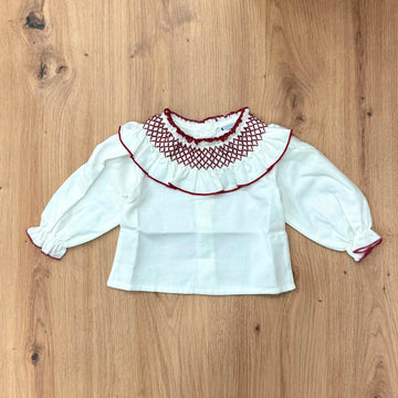 Babidu Camicina punto a smock