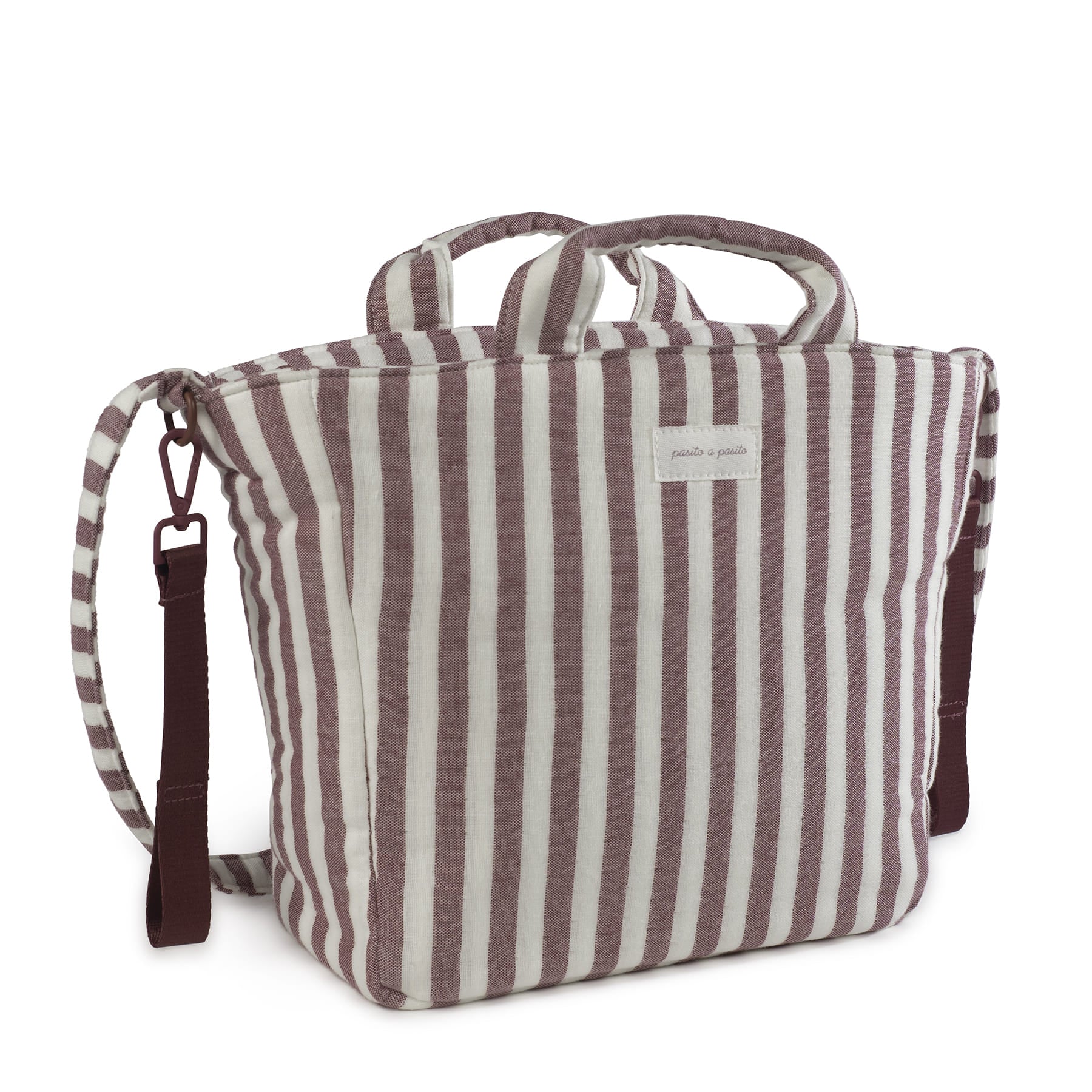 Pasito a Pasito Borsa fasciatoio Cherry Stripe