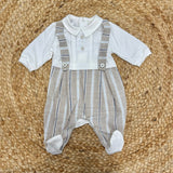 BabyVip Tutina in cotone A righe