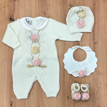 Marlù set nascita in lana