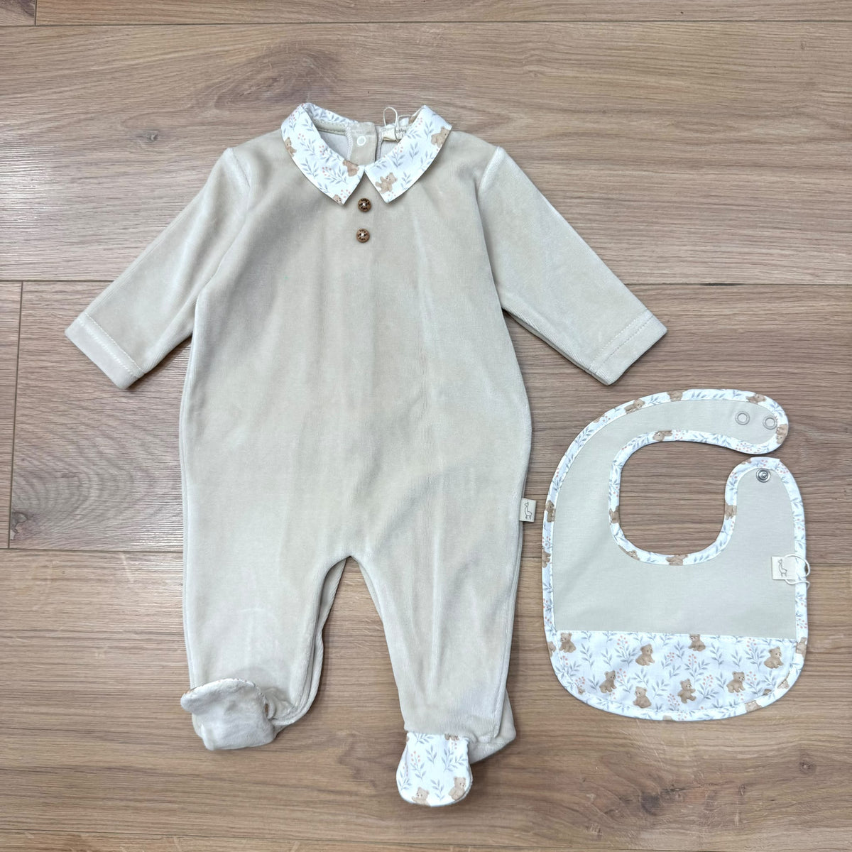 Baby Gi set nascita in ciniglia