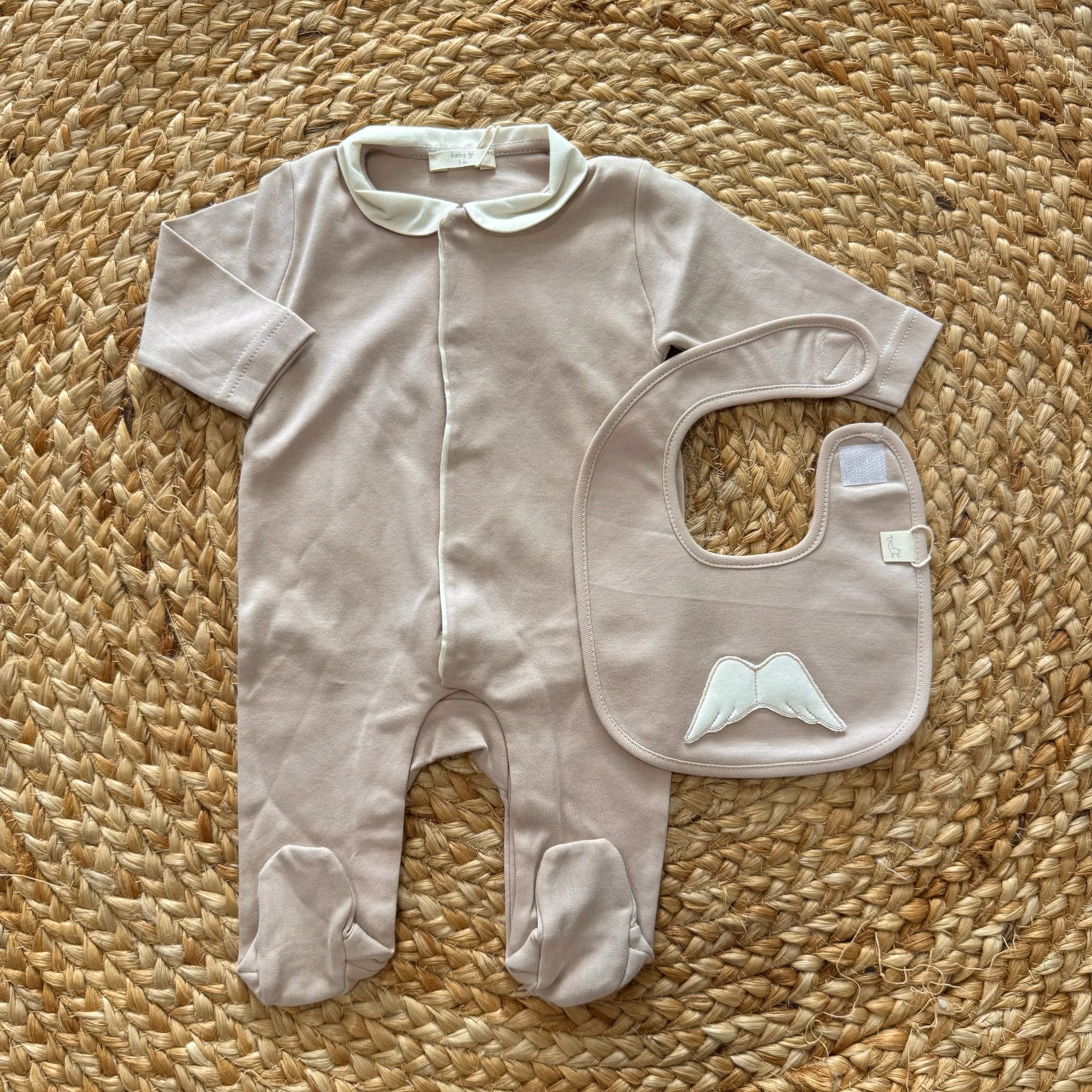Baby gi tutina in cotone con Ali
