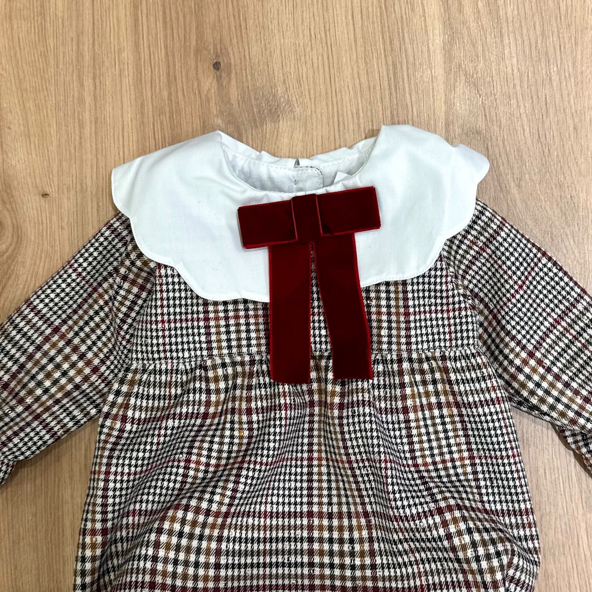 Phi Clothing pagliaccetto pied de poule