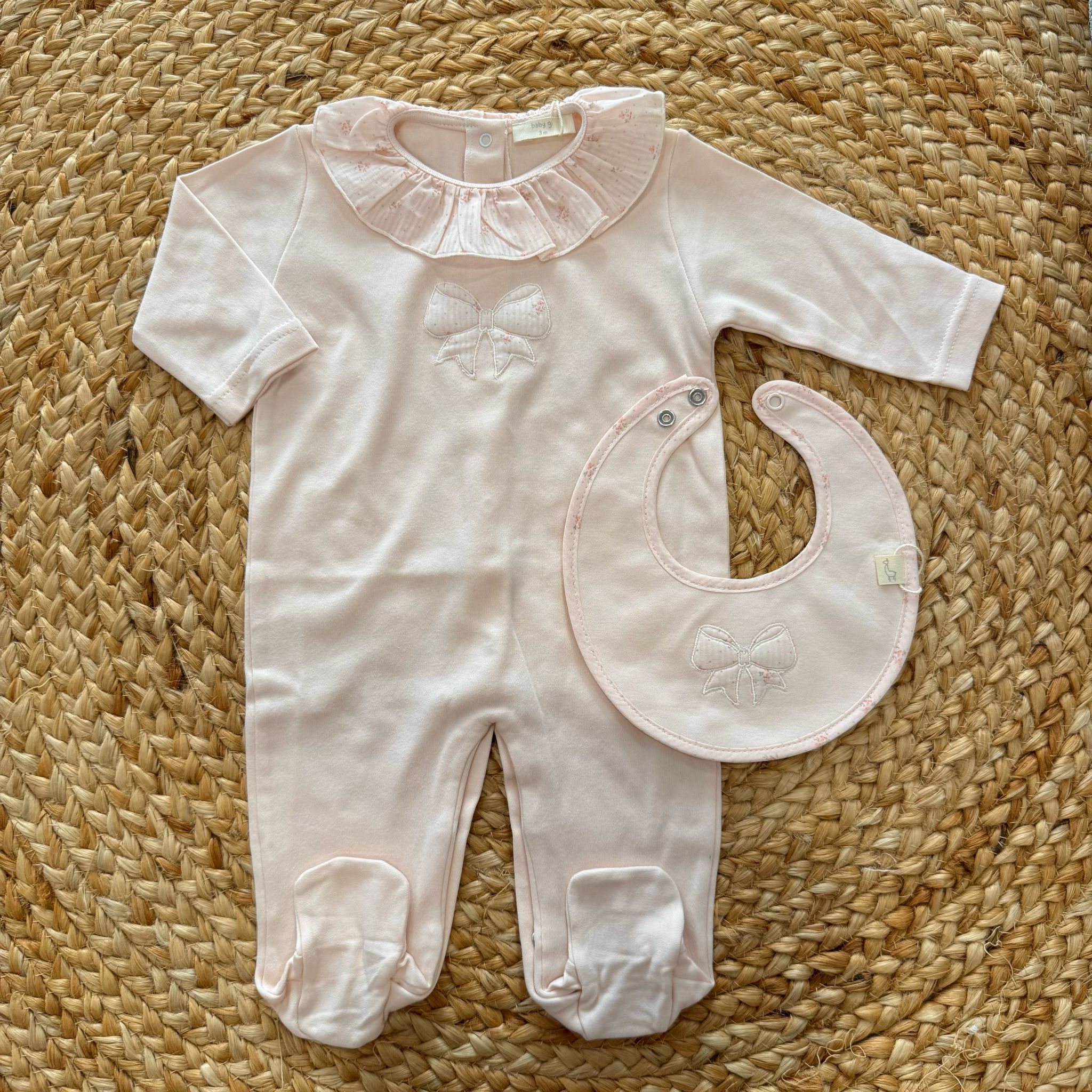 Baby Gi Onesie With Bow