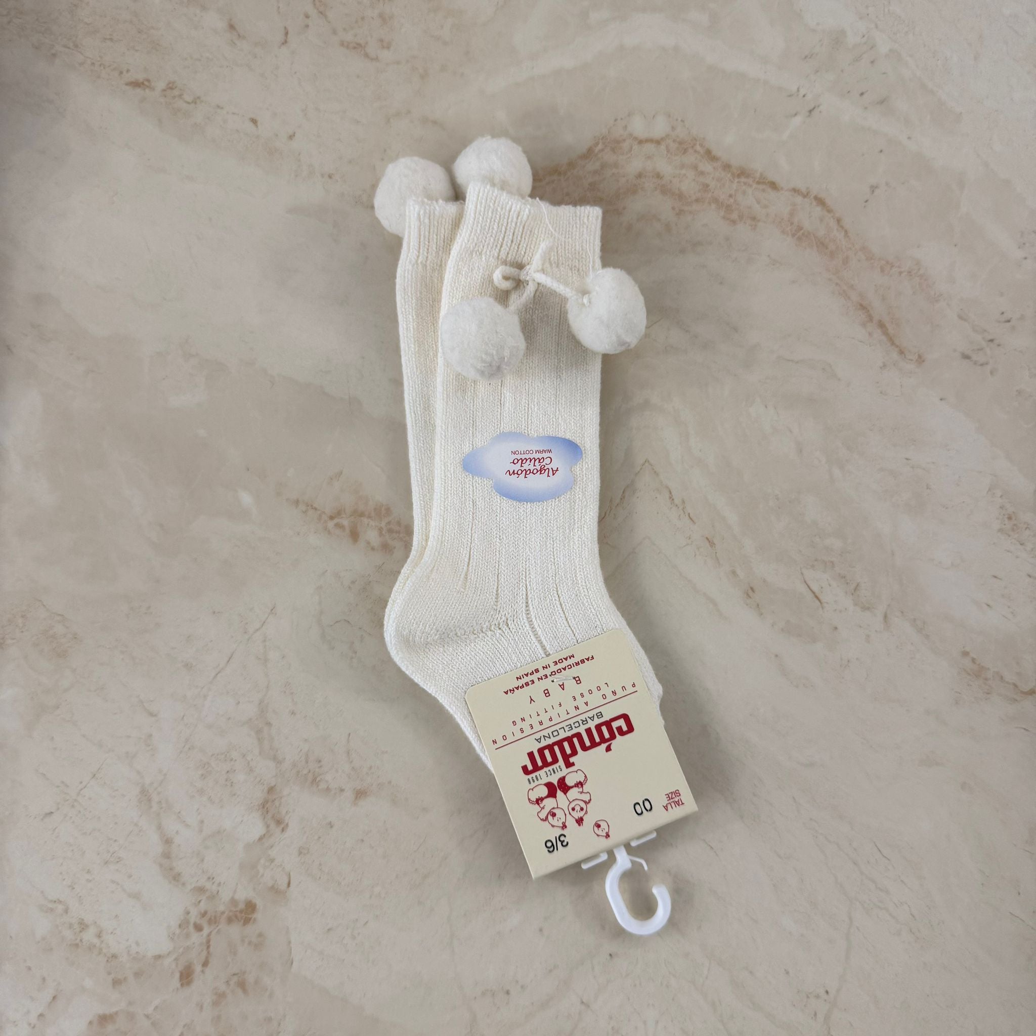 Condor Calzini alti con Pom pon