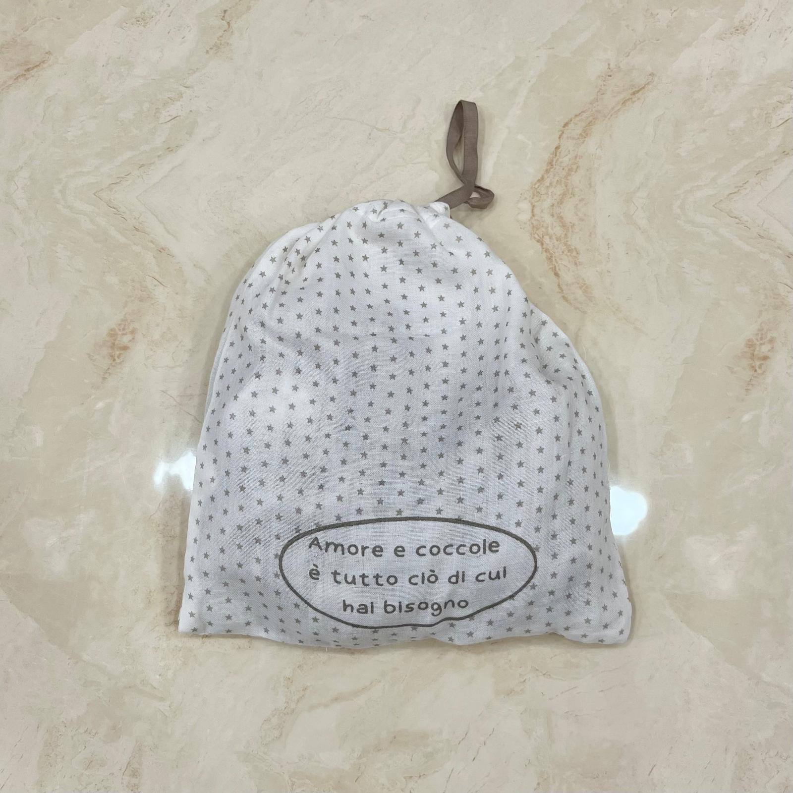 Melby Tutina con sacchetto in bamboo