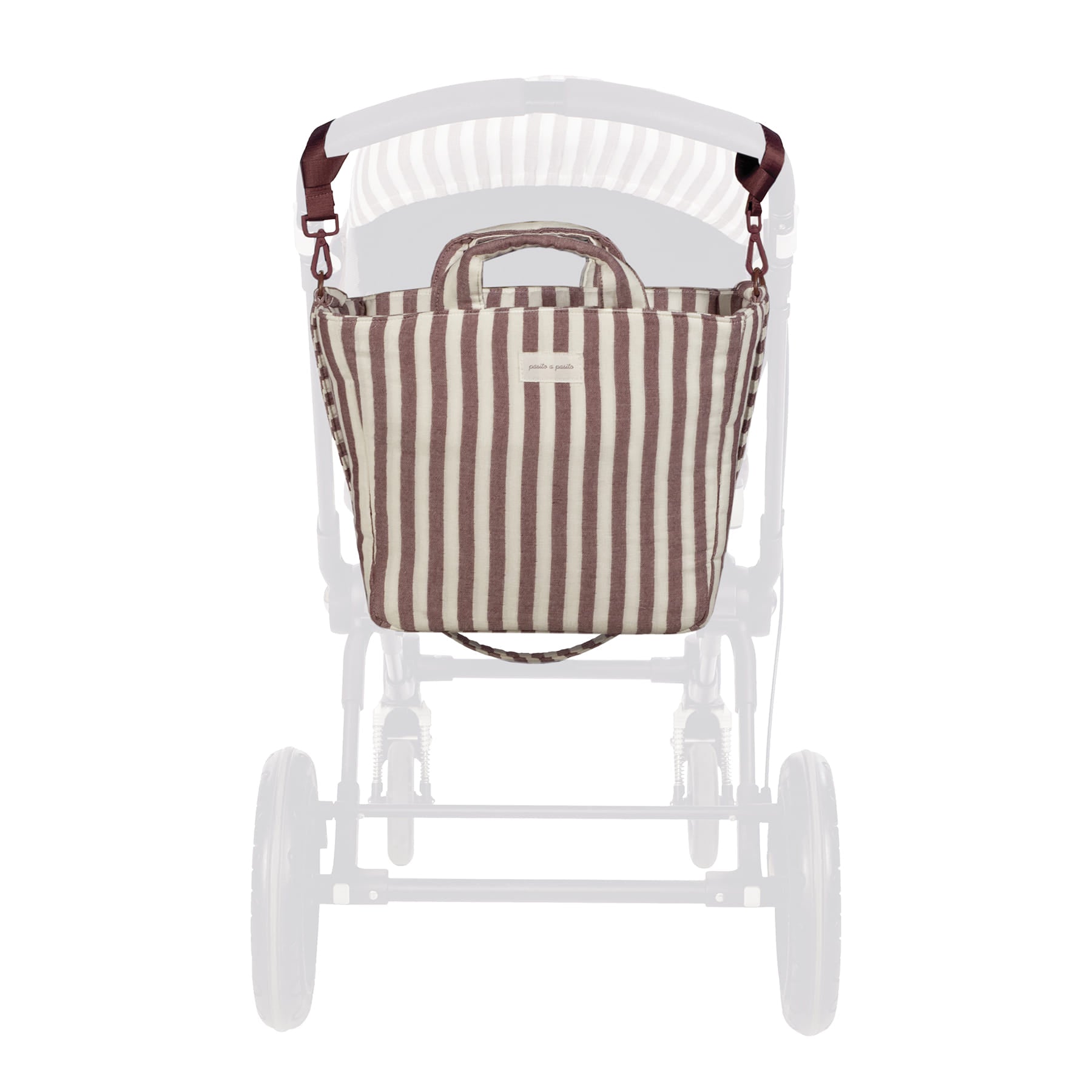 Pasito a Pasito Borsa fasciatoio Cherry Stripe