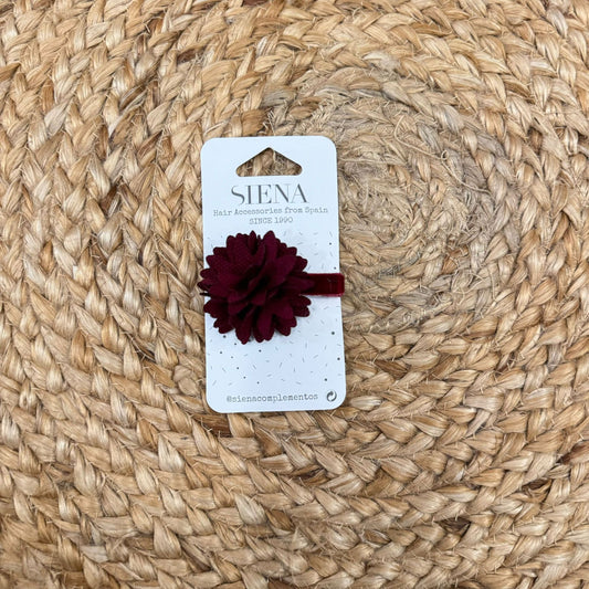 Siena Clip con fiore