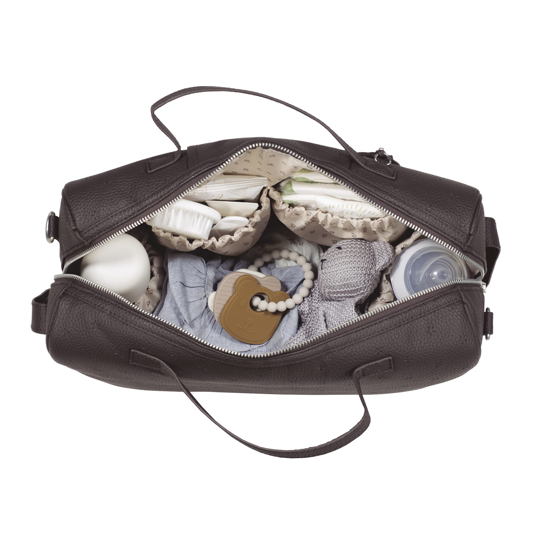Pasito a Pasito Borsa fasciatoio London Brown