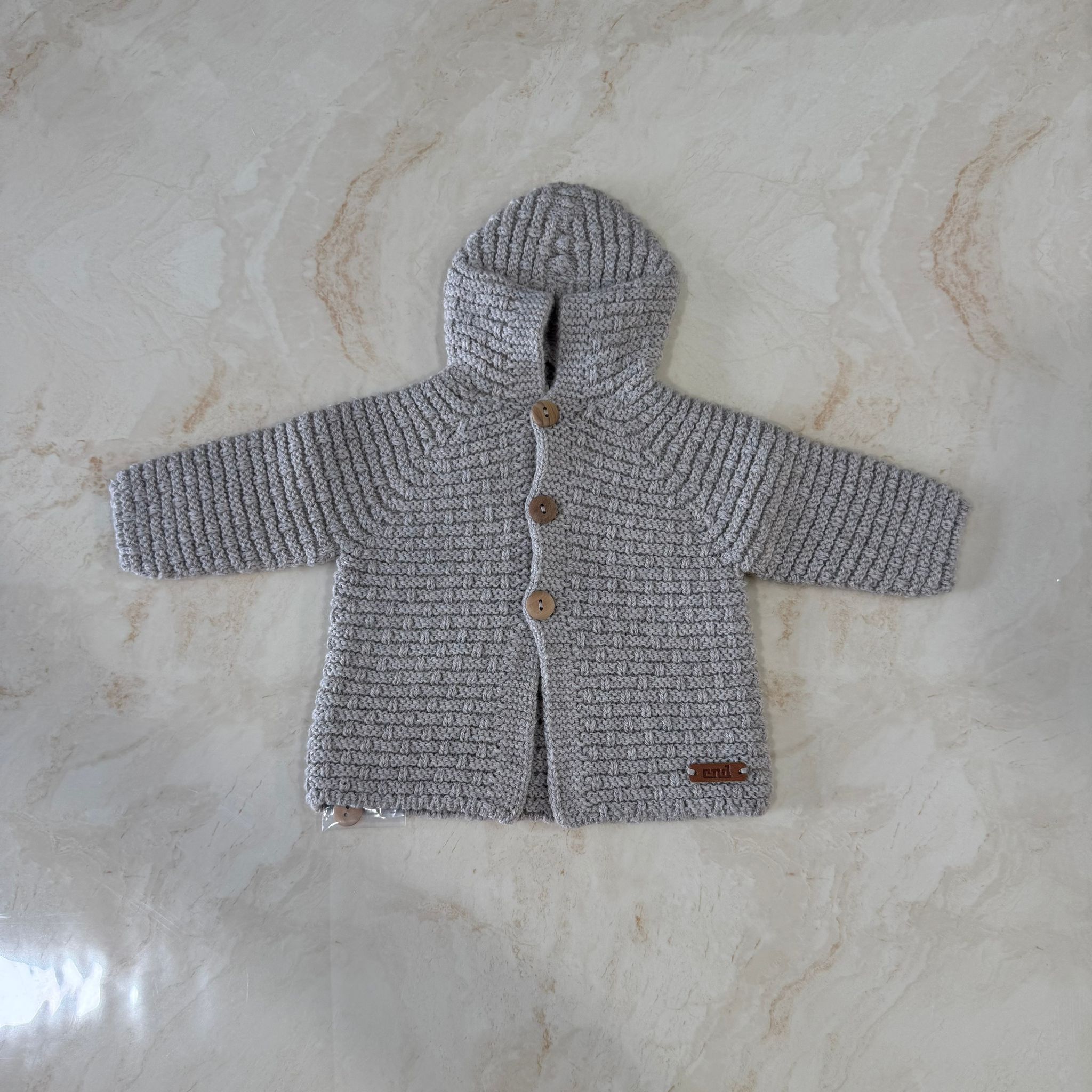 Condor Maxi cardigan in Misto lana