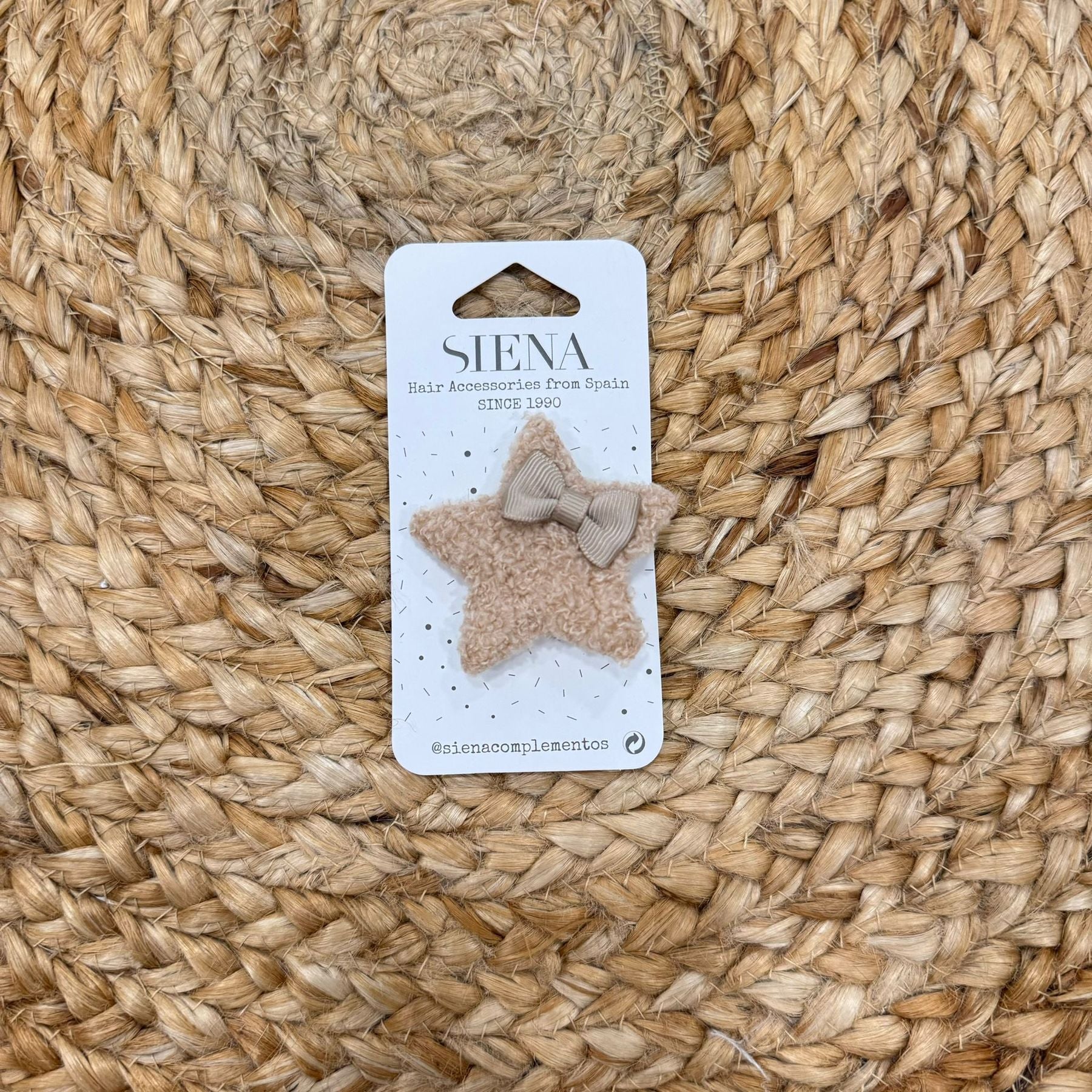 Siena Clip stella Con fiocco