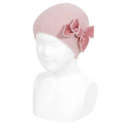 Condor Hats Velvet Bow