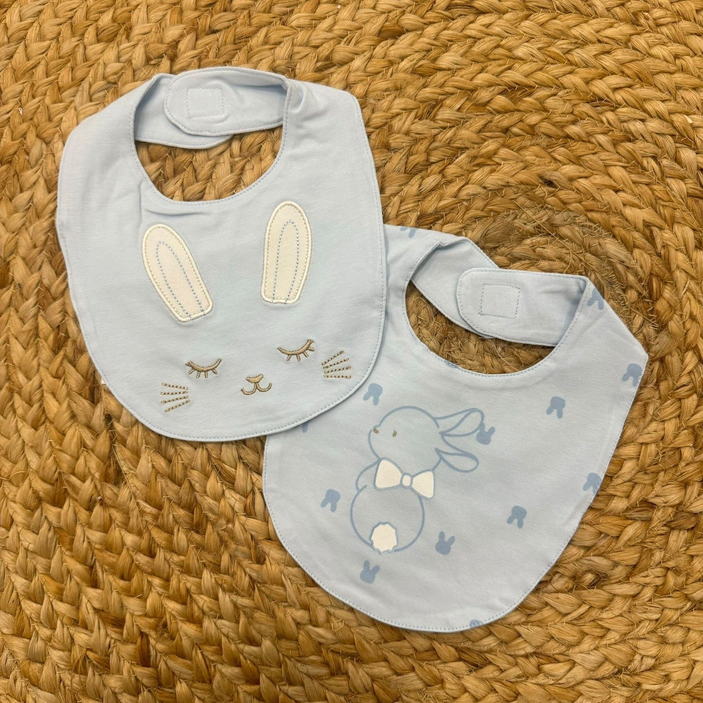 Melby Bunny Bibs Set