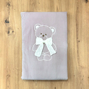 Marlù copertina in ciniglia orsetto