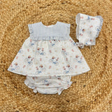 Yoedu Blusa con Coulotte e Cuffia Gattini