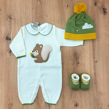 Marlù set nascita in lana