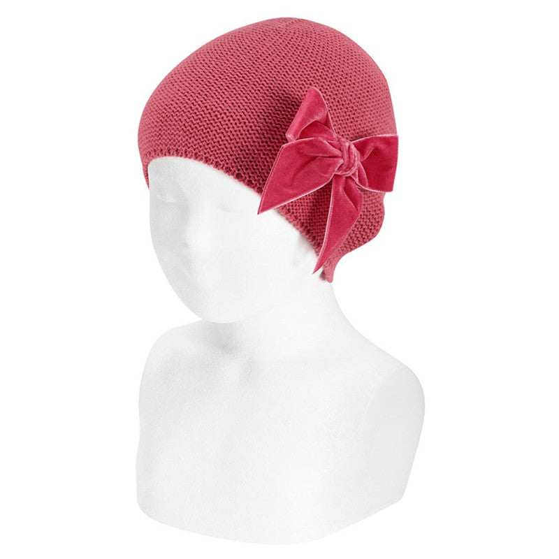 Condor Hats Velvet Bow