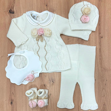 Marlù set nascita in lana