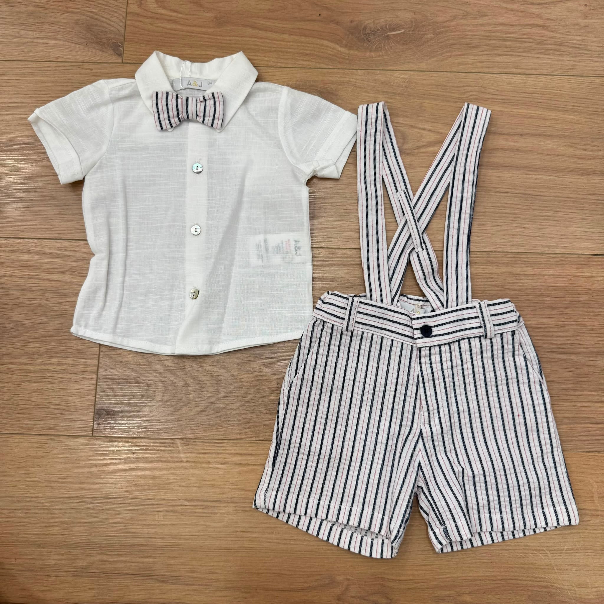 A&J completino a righe - Anima Kids