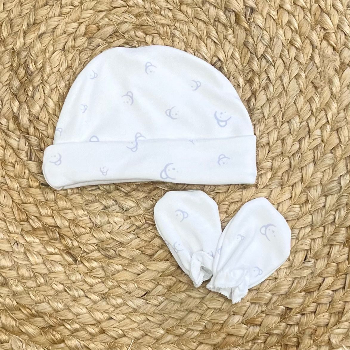 Calamaro Set Cappellino e Muffole Orsetti