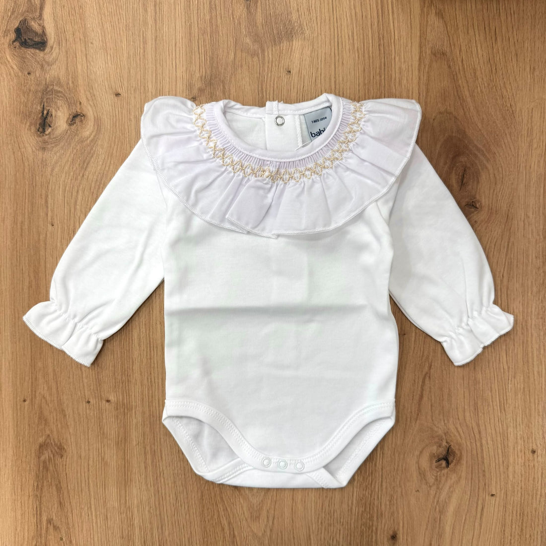 Babidu Body collo punto a smock - Anima Kids