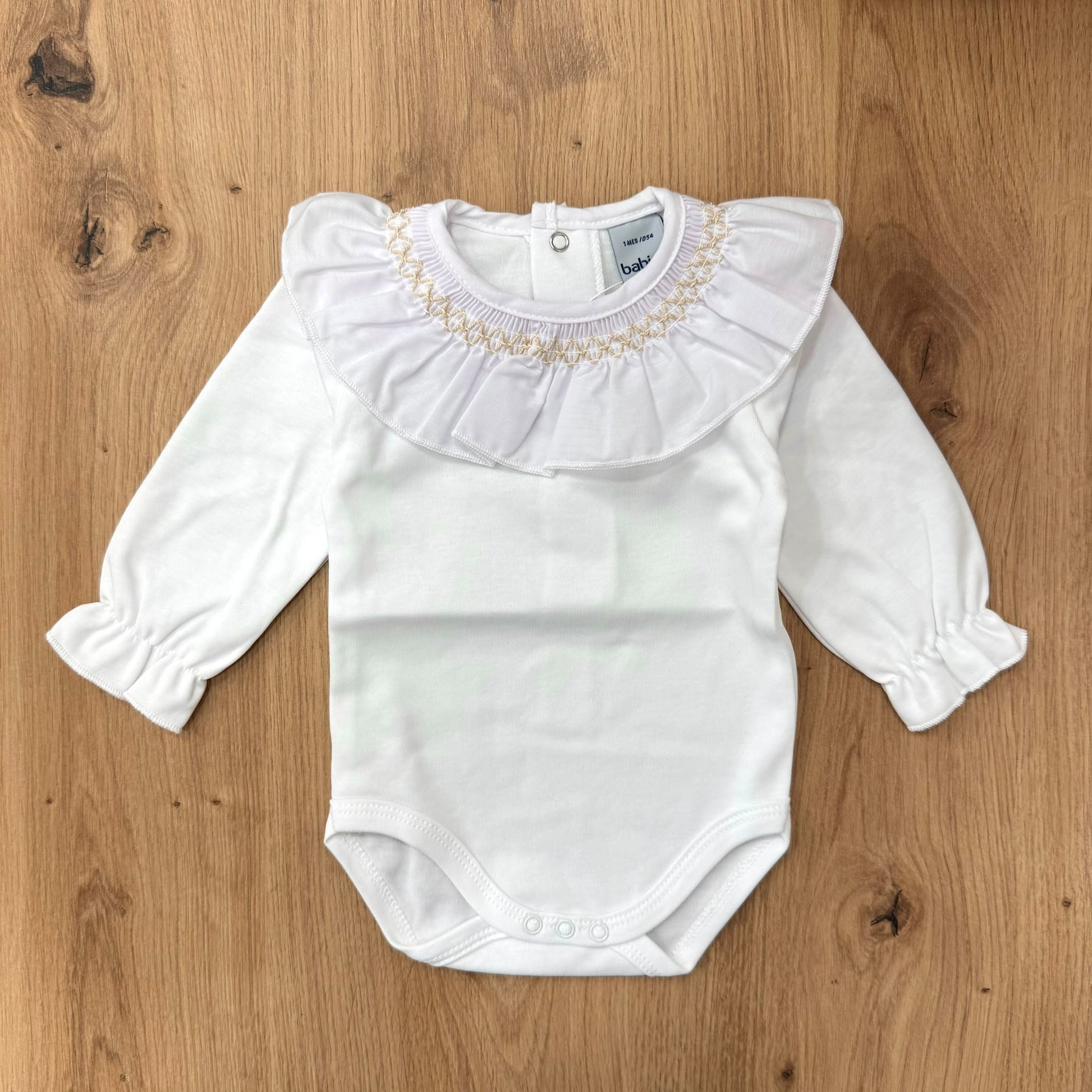 Babidu Body collo punto a smock - Anima Kids