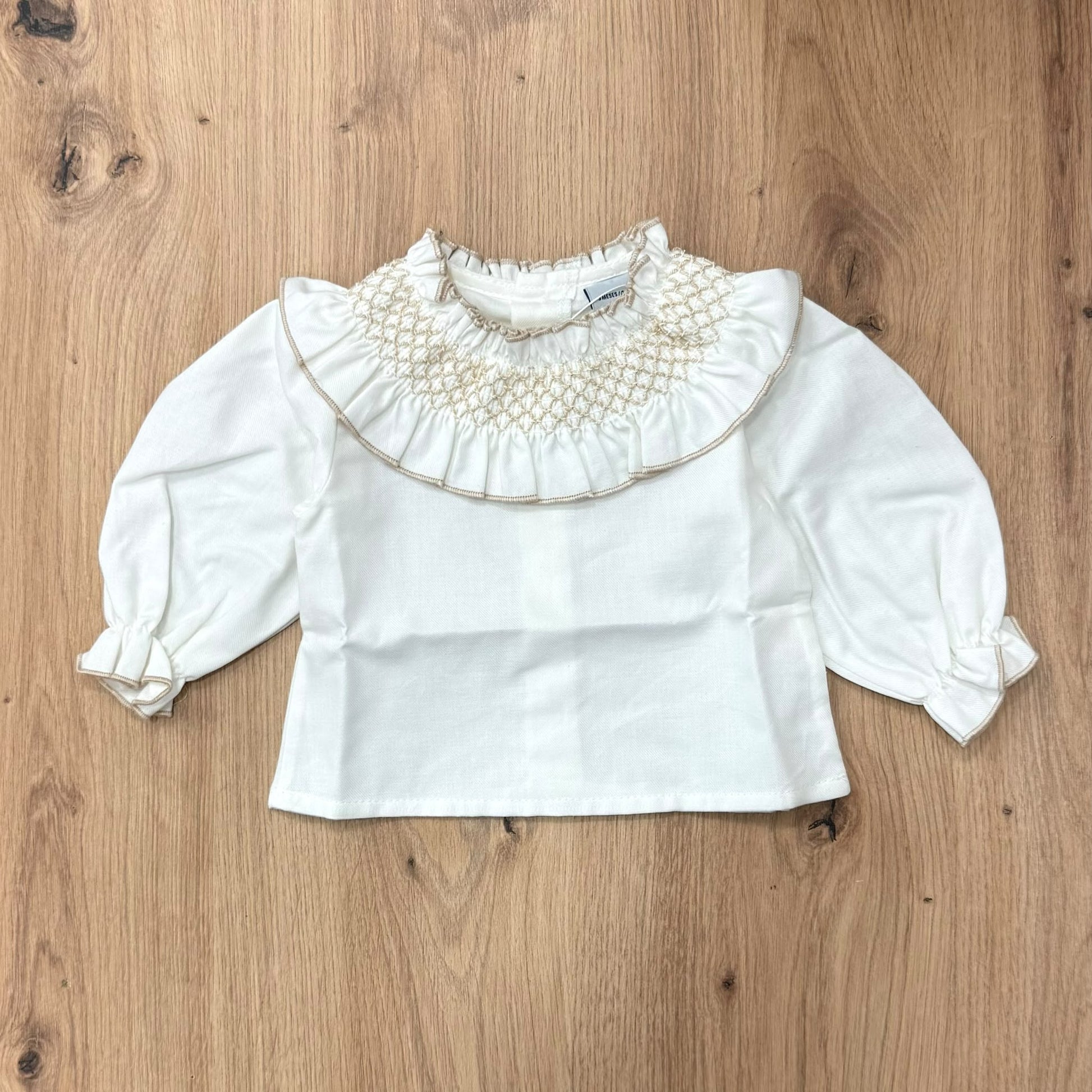 Babidu Camicina punto a smock - Anima Kids