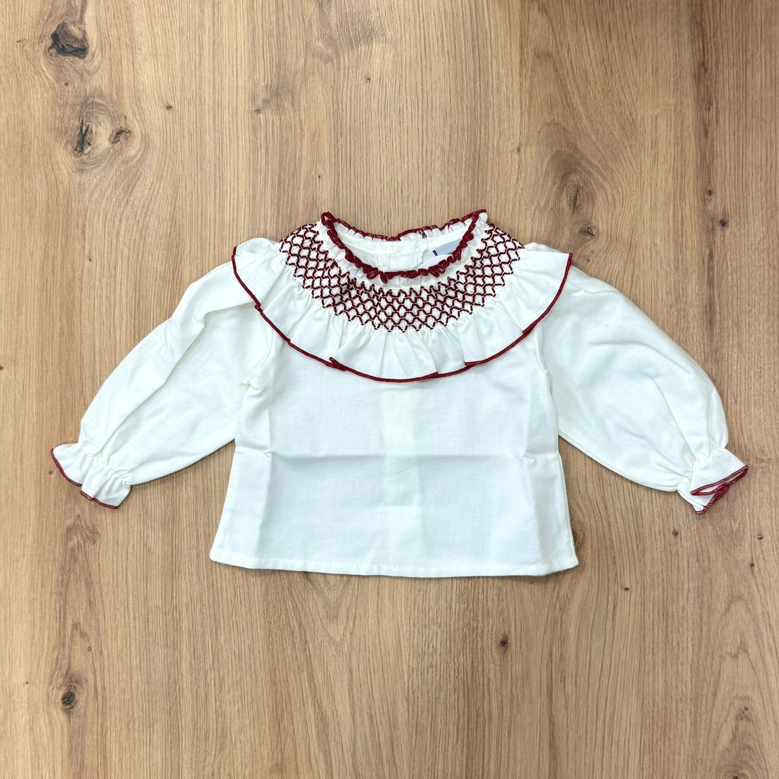 Babidu Camicina punto a smock - Anima Kids