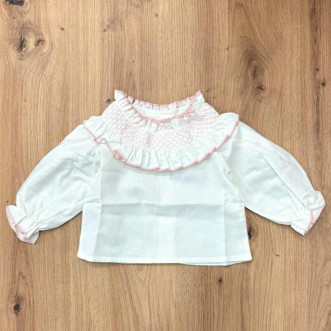 Babidu Camicina punto a smock - Anima Kids