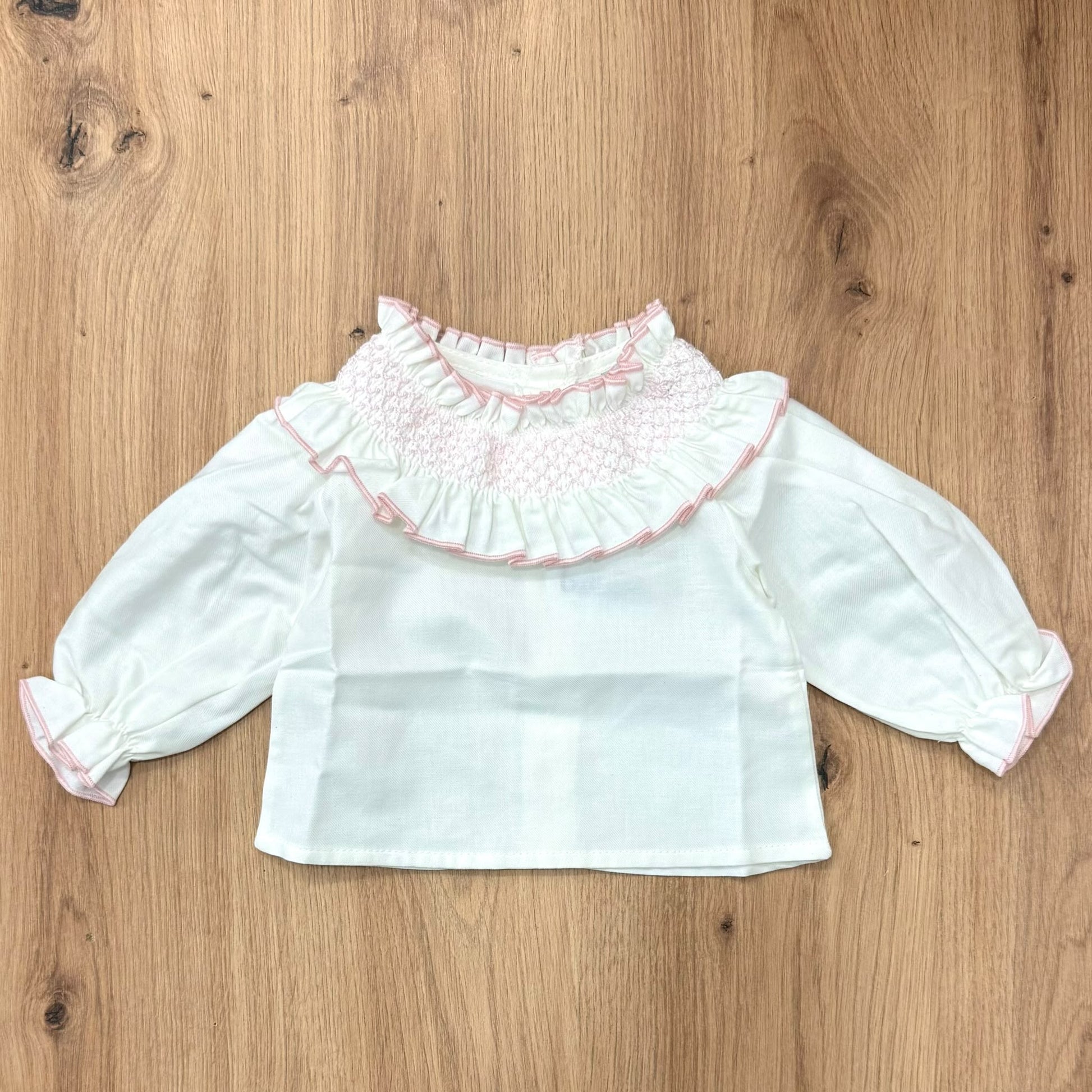 Babidu Camicina punto a smock - Anima Kids