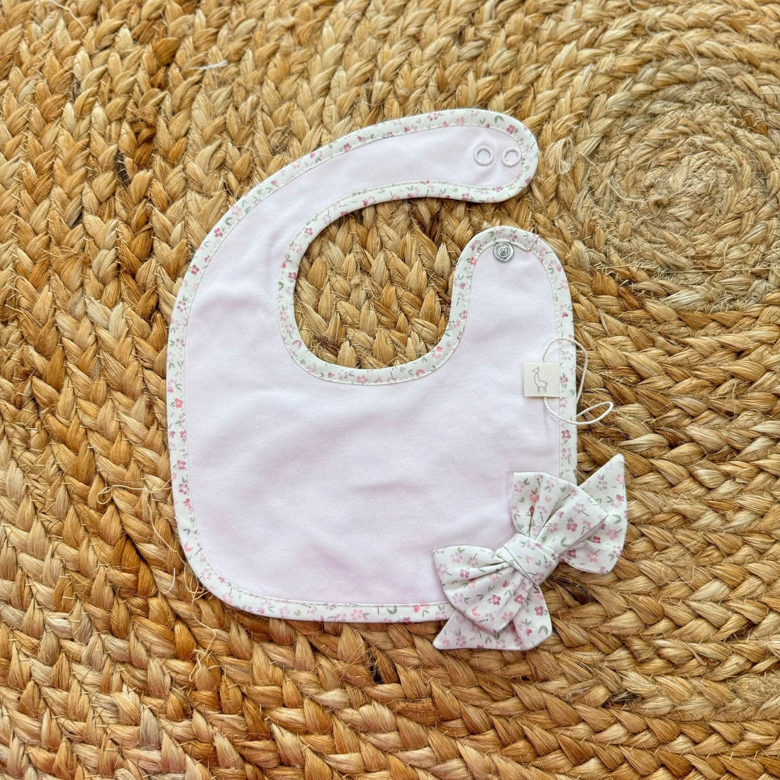 Baby Gi Bavaglino Fiocco floreale - Anima Kids