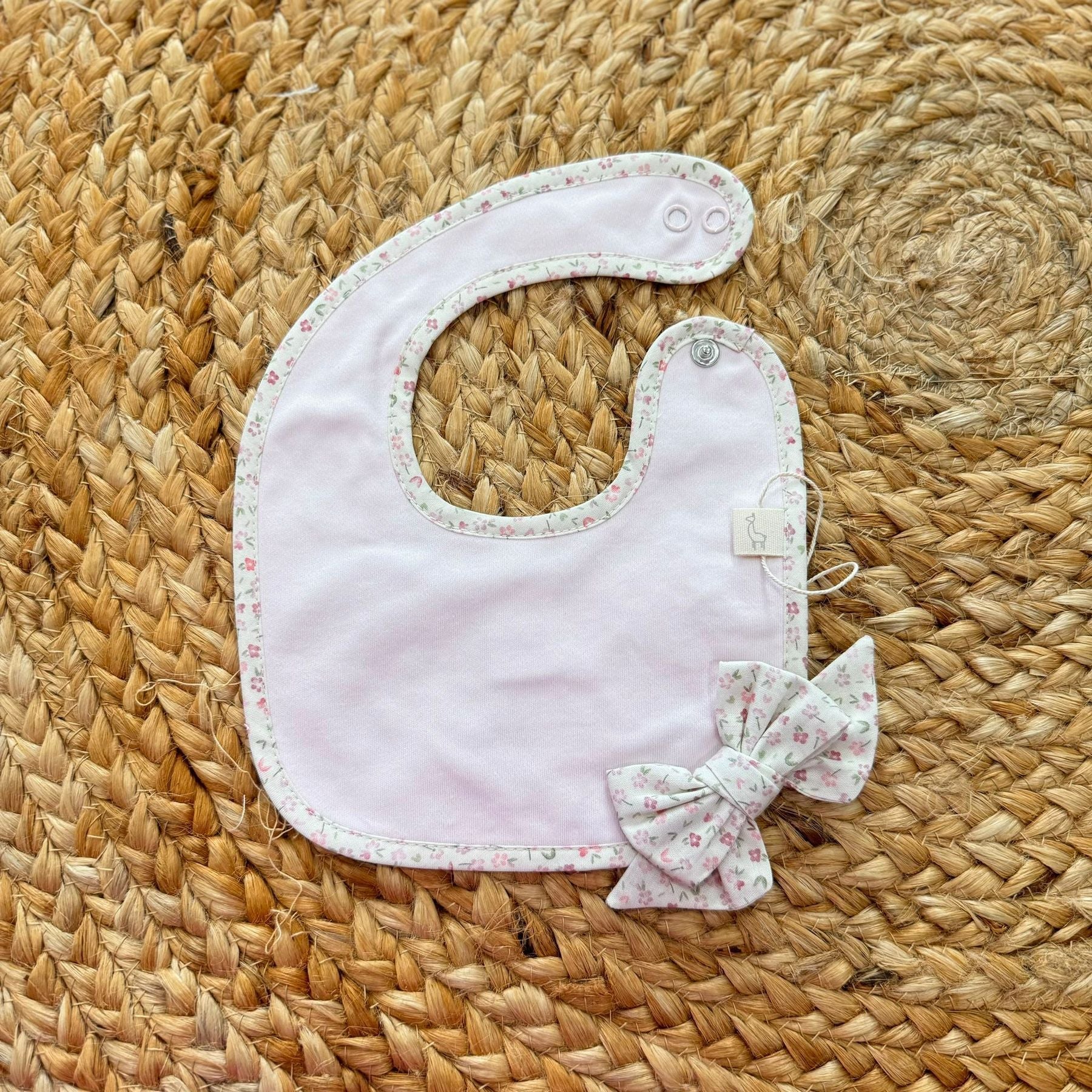 Baby Gi Bavaglino Fiocco floreale - Anima Kids