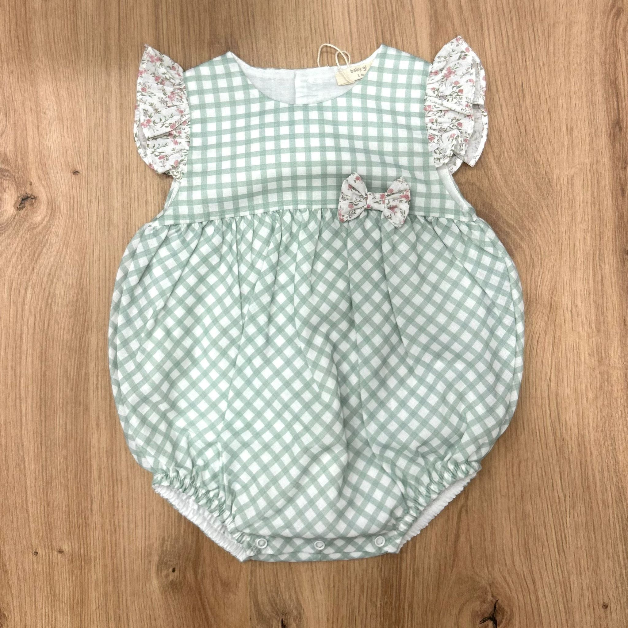 Baby Gi pagliaccetto in vichy - Anima Kids
